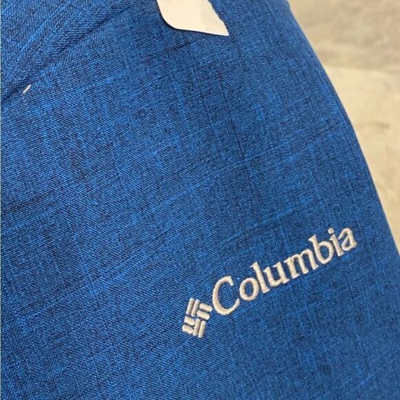 Columbia Ascender Softshell Front-zip Jacket‎ Fleece Lined Tech M blue Used - Picture 6 of 10